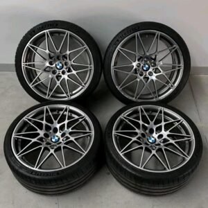 20″ BMW M3/M4 F80/F82 GENUINE M666 COMPETITION WHEELS AND TIRES