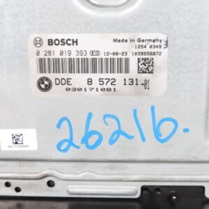 Alternative view of 2009-2012 BMW 335d X5 M57 Engine Computer Module ECU ECM DDE OEM