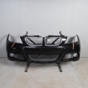 2009-2011 BMW 328i 335i E90 Sedan Front Bumper M-PKG Black Sapphire Used