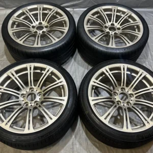 2008-2013 E90 E92 E93 BMW M3 19″ Style 220M Double Spoke Wheels Rims w/ Tires / Set of 4 / E9M04