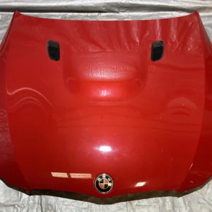 Alternative view of 2008-2011 E92 BMW M3 Hood Panel w/ Vents / Melbourne Red Metallic E9M06