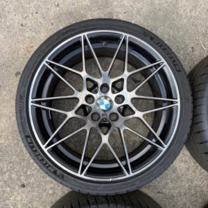Alternative view of BMW M3 M4 shadowline 666m Wheels 5x120 20x9 20x10 with new PS4s tires