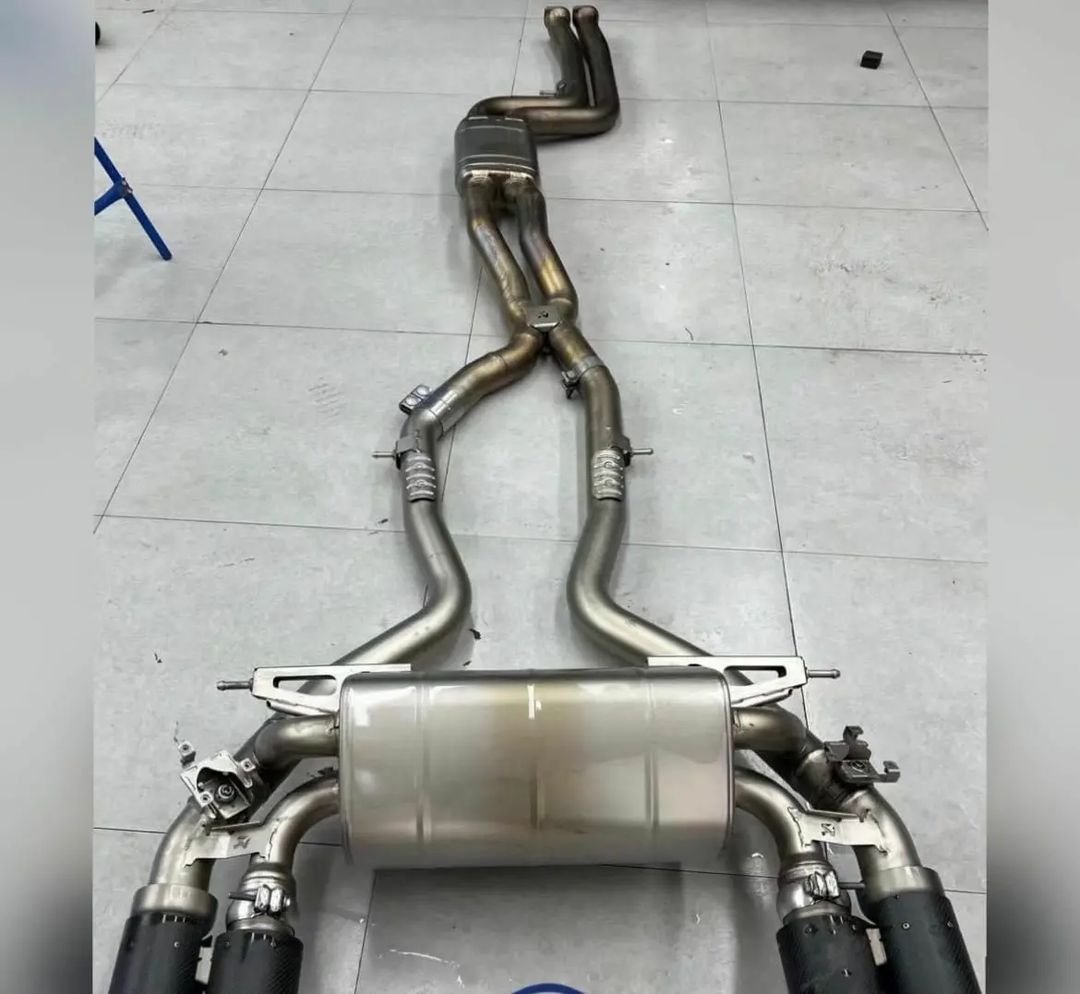 BMW F87 M2 COMPETITION TITANIUM AKRAPOVIC EXHUAST COMPLETE SYSTEM