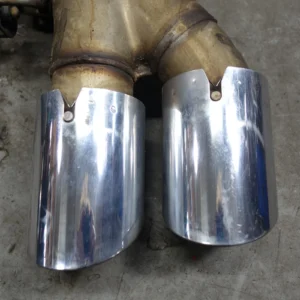 Alternative view of 2020-2024 BMW F97 X3M Factory Rear Exhaust Muffler Silencer OEM