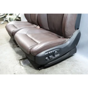 Alternative view of BMW F15 X5 Front Comfort Seat Pair Brown Napa Leather Heated/Cooled w/ TVs OEM