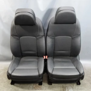2014-2016 BMW F10 5-Series Front Comfort Seats Black Leather OEM Cooled Massage